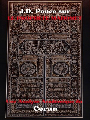 cover image of J.D. Ponce sur le Prophète Mahomet